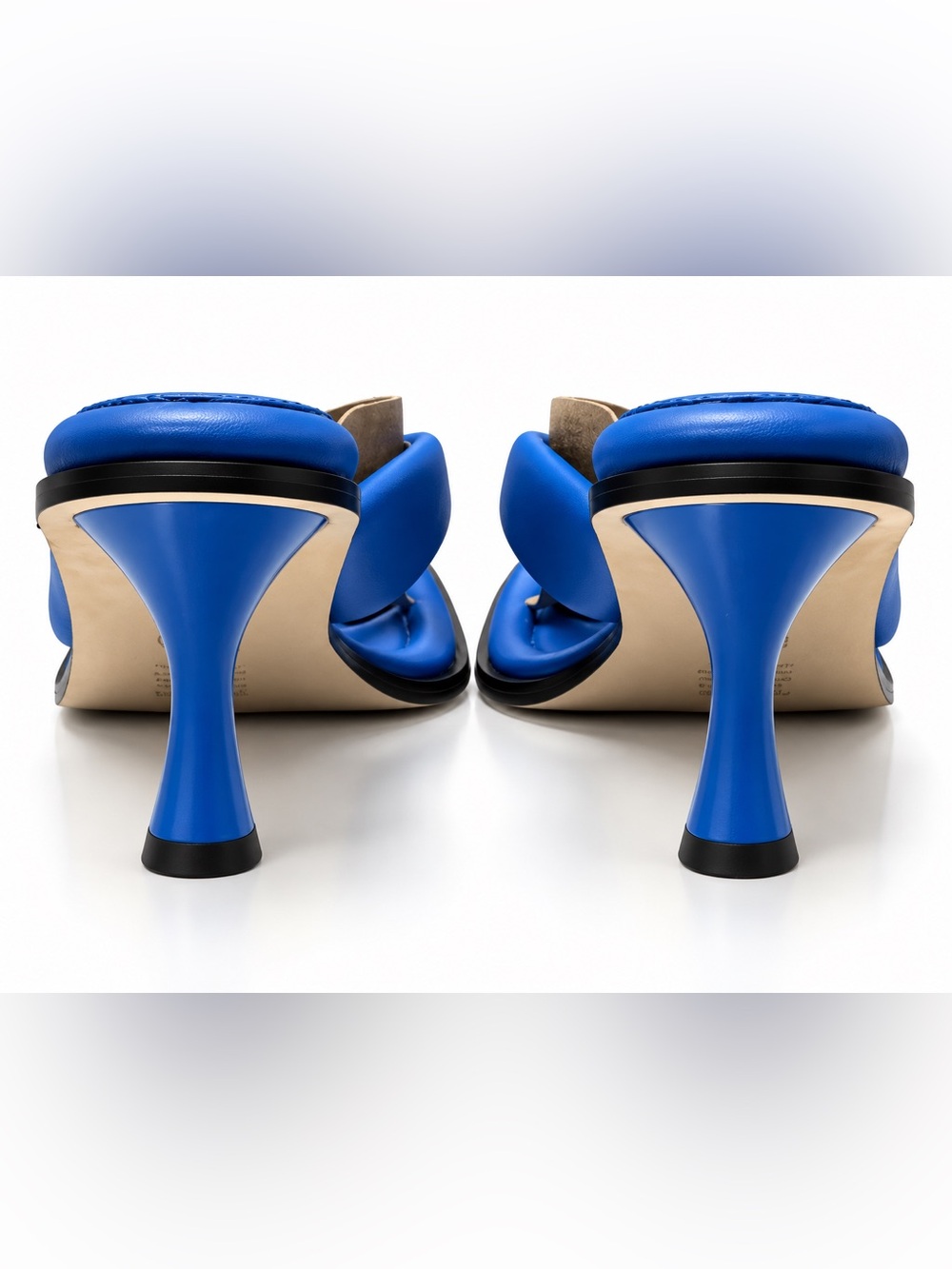 Circus by Sam Edelman “Skeet” Cobalt Blue Heeled Thong Sandals – 8.5M - Picture 4 of 5